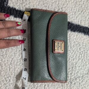 Dooney & Bourke Green Leather Wallet